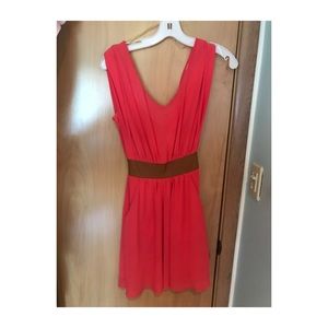 Charlotte Russe coral dress